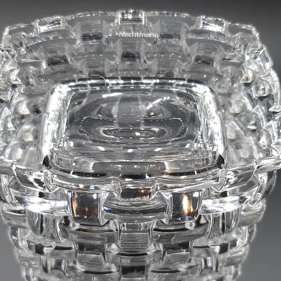 NEW Nachtmann Bossa Nova Slimline Vase 11" 28 cm 80727 Woven Made in Germany - Picture 6 of 7